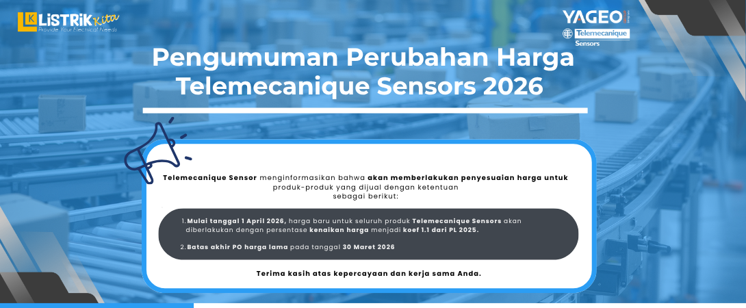 Telemecanique Sensors Price Increase April 2026