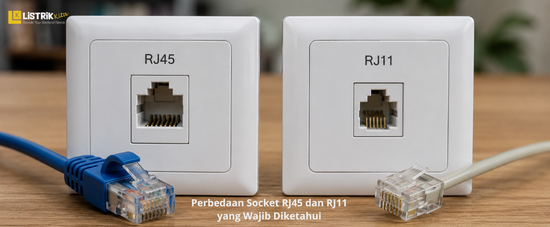 Perbedaan Socket RJ45 dan RJ11 yang Wajib Diketahui