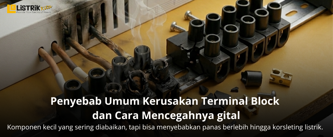 Penyebab Umum Kerusakan Terminal Block dan Cara Mencegahnya