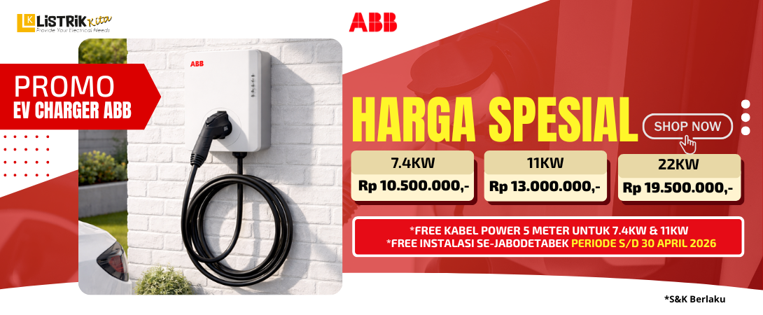 ABB EV Charger Promo with Special Price & Free Installation
