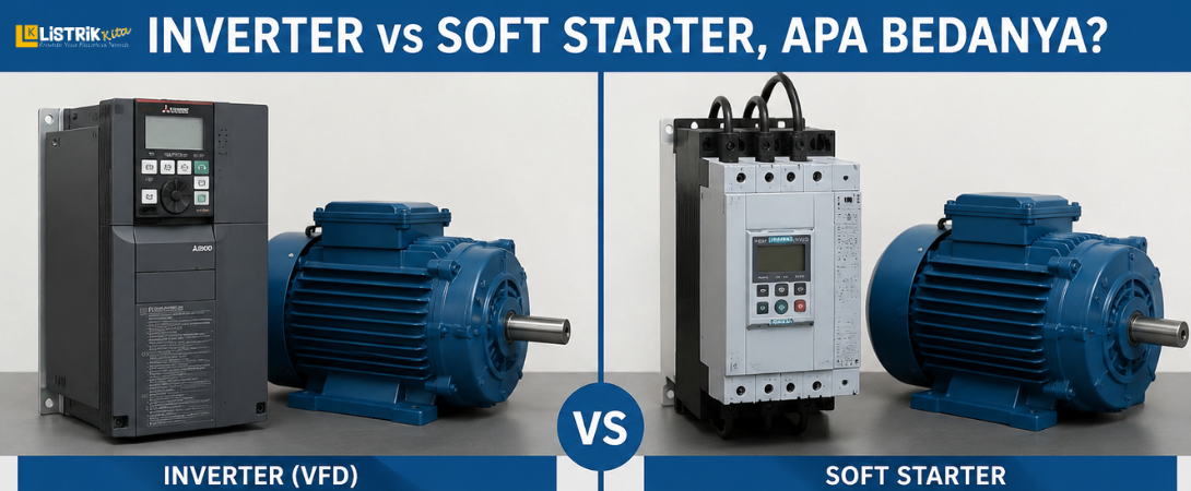 Inverter vs Soft Starter, Apa Bedanya?