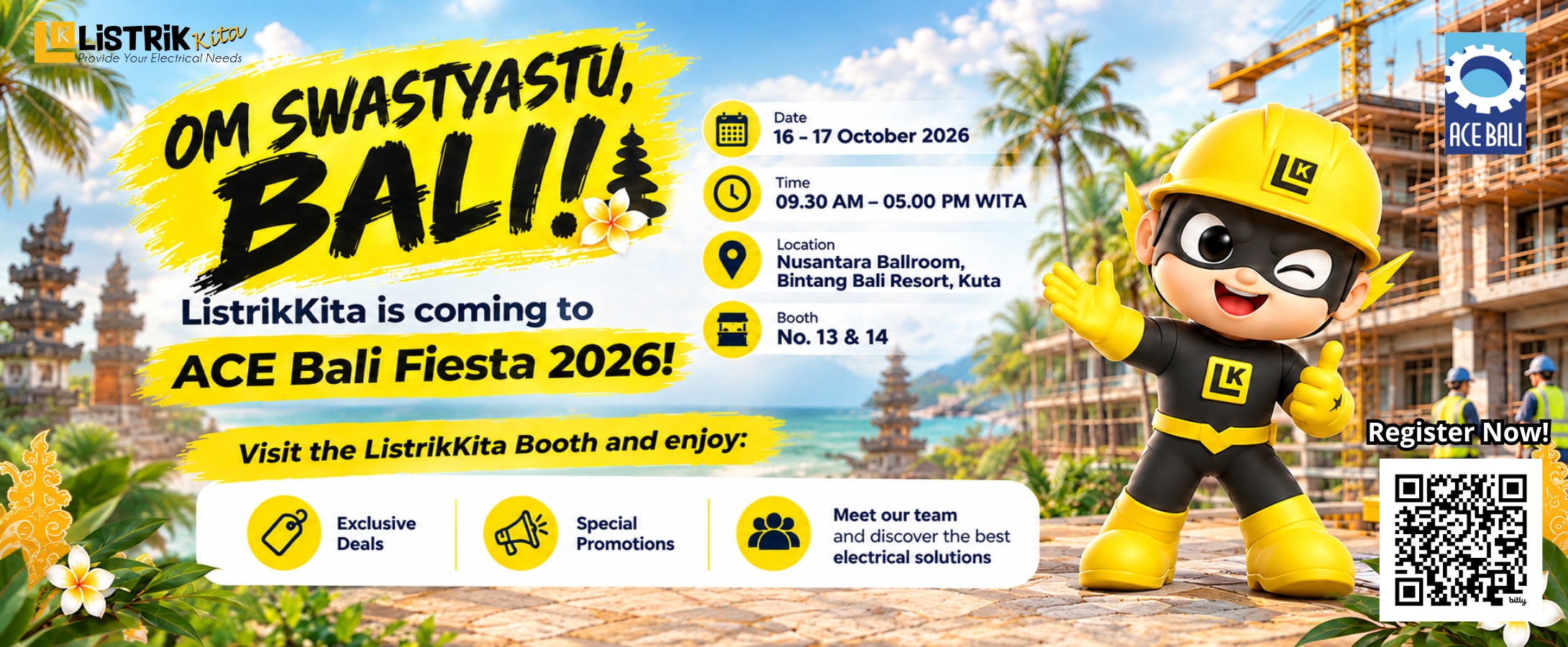 Listrik Kita Hadir di ACE Bali Fiesta 2026