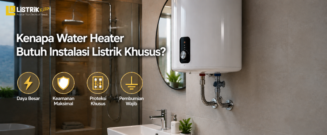 Kenapa Water Heater Butuh Instalasi Listrik Khusus?