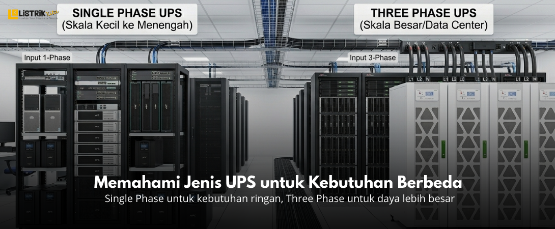 Single Phase vs Three Phase UPS Differences