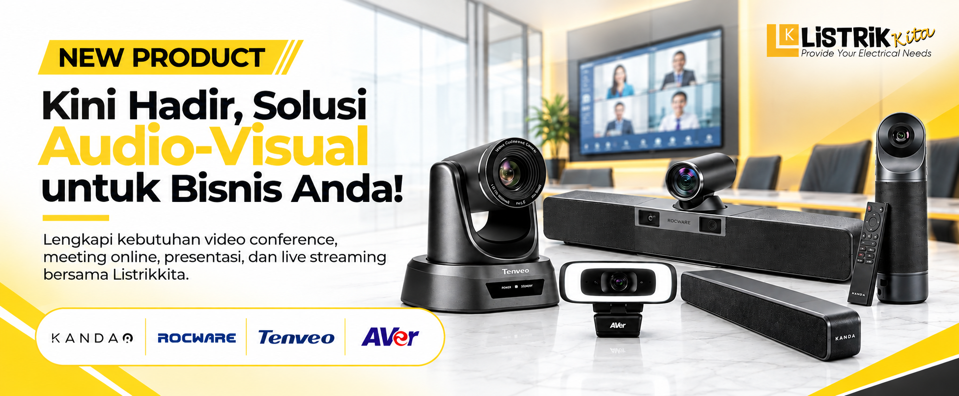 Solusi Audio-Visual Modern untuk Kebutuhan Bisnis Anda