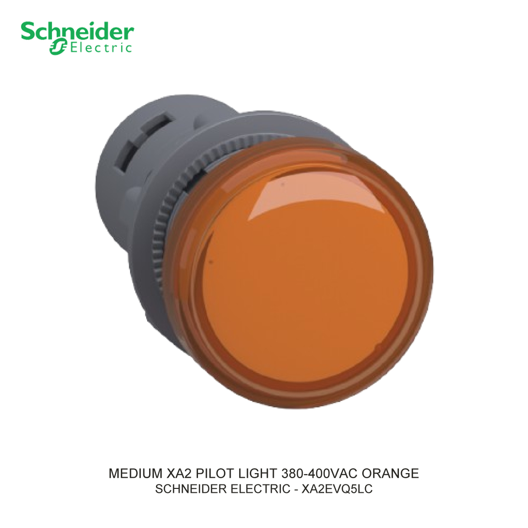 MEDIUM XA2 PILOT LIGHT 380-400VAC ORANGE