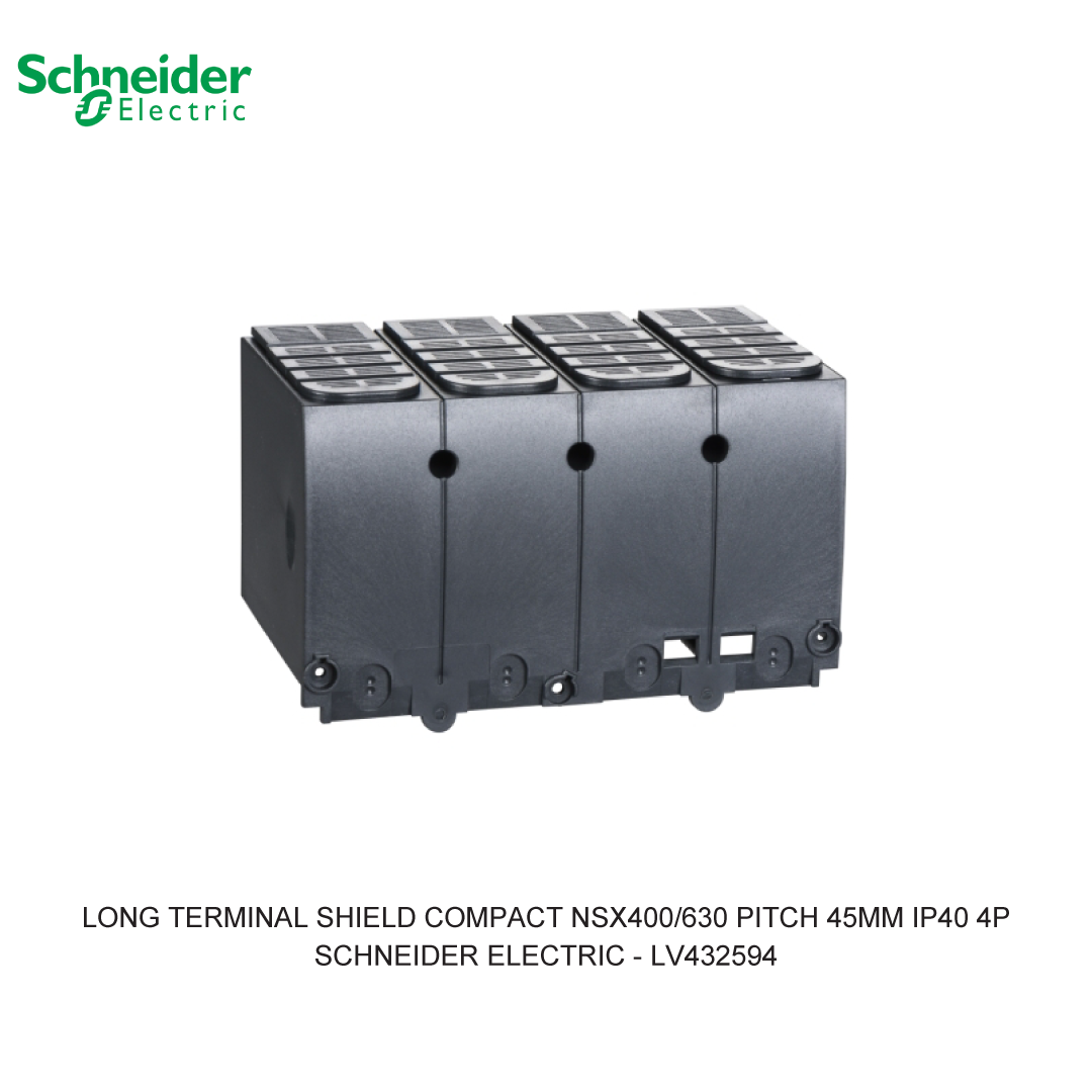 LONG TERMINAL SHIELD COMPACT NSX400/630 PITCH 45MM IP40 4P
