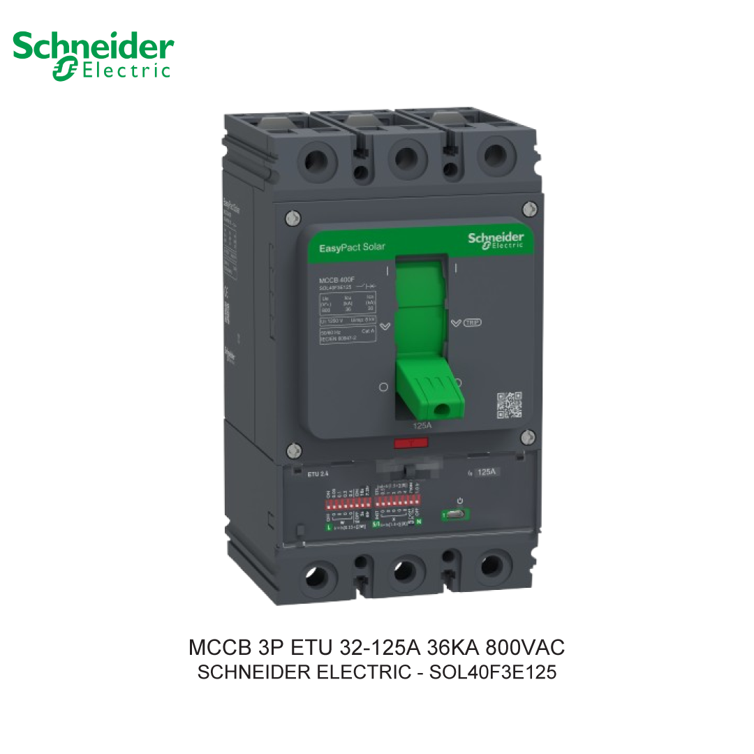 MCCB 3P ETU 32-125A 36KA 800VAC