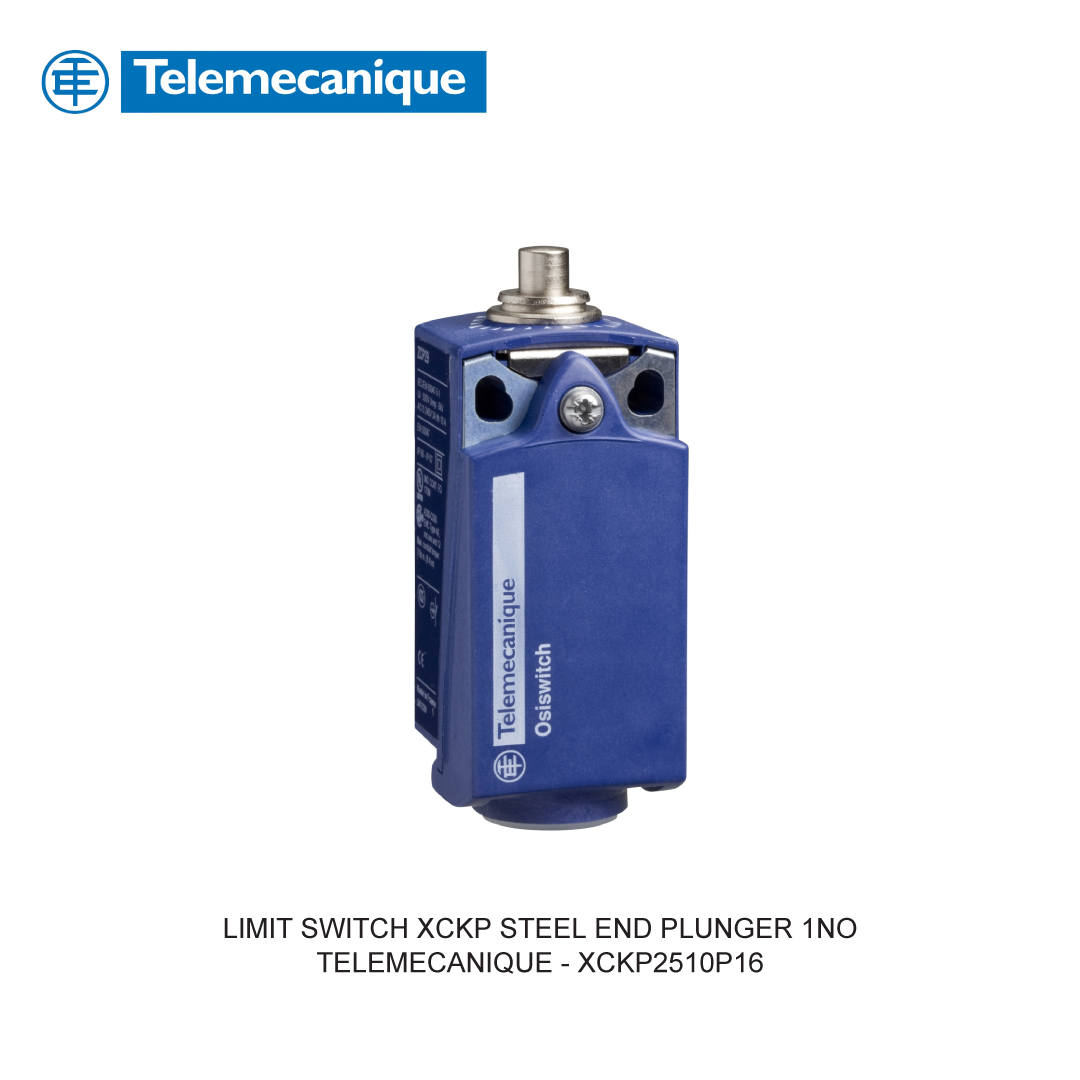 LIMIT SWITCH XCKP STEEL END PLUNGER 1NO
