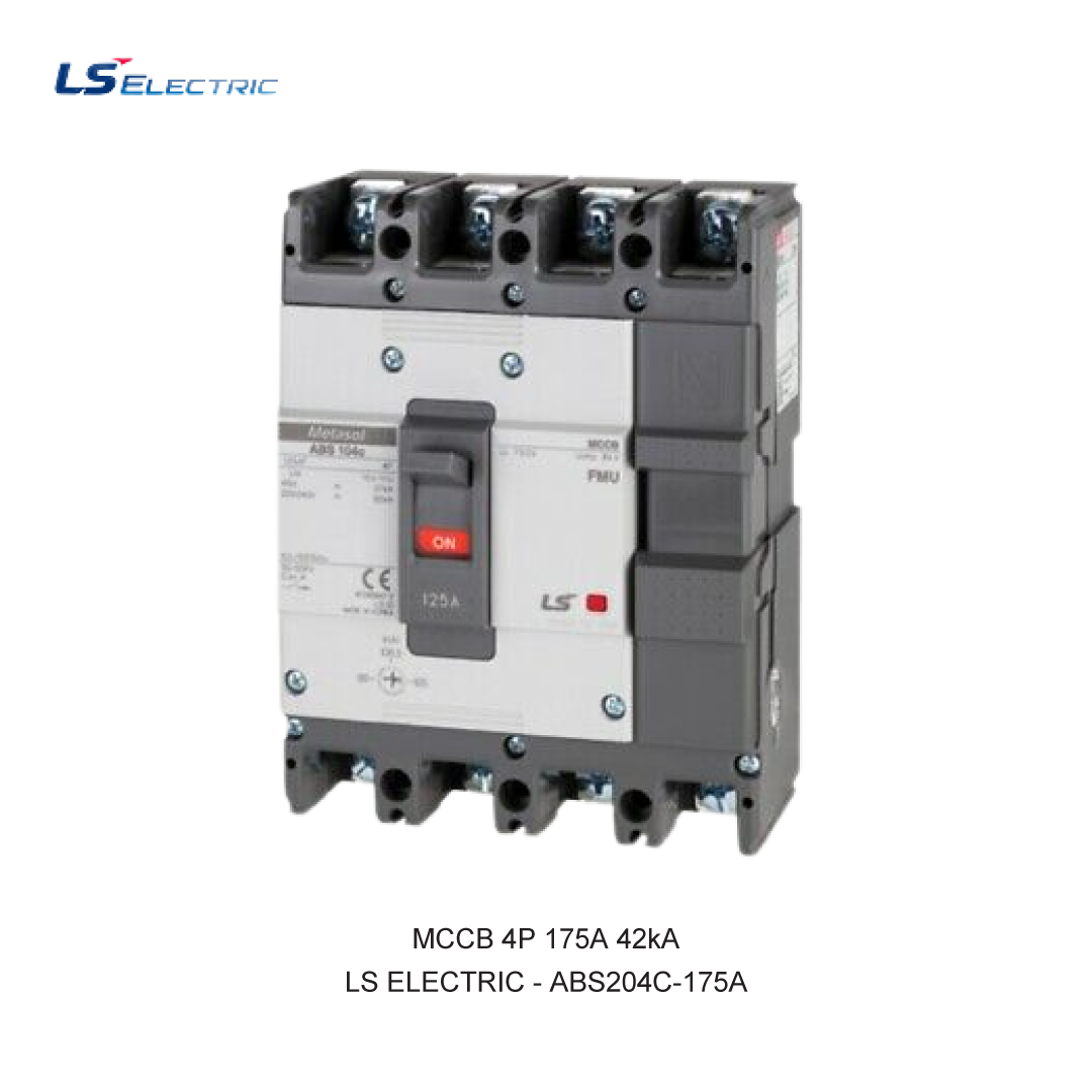 MCCB 4P 175A 42kA
