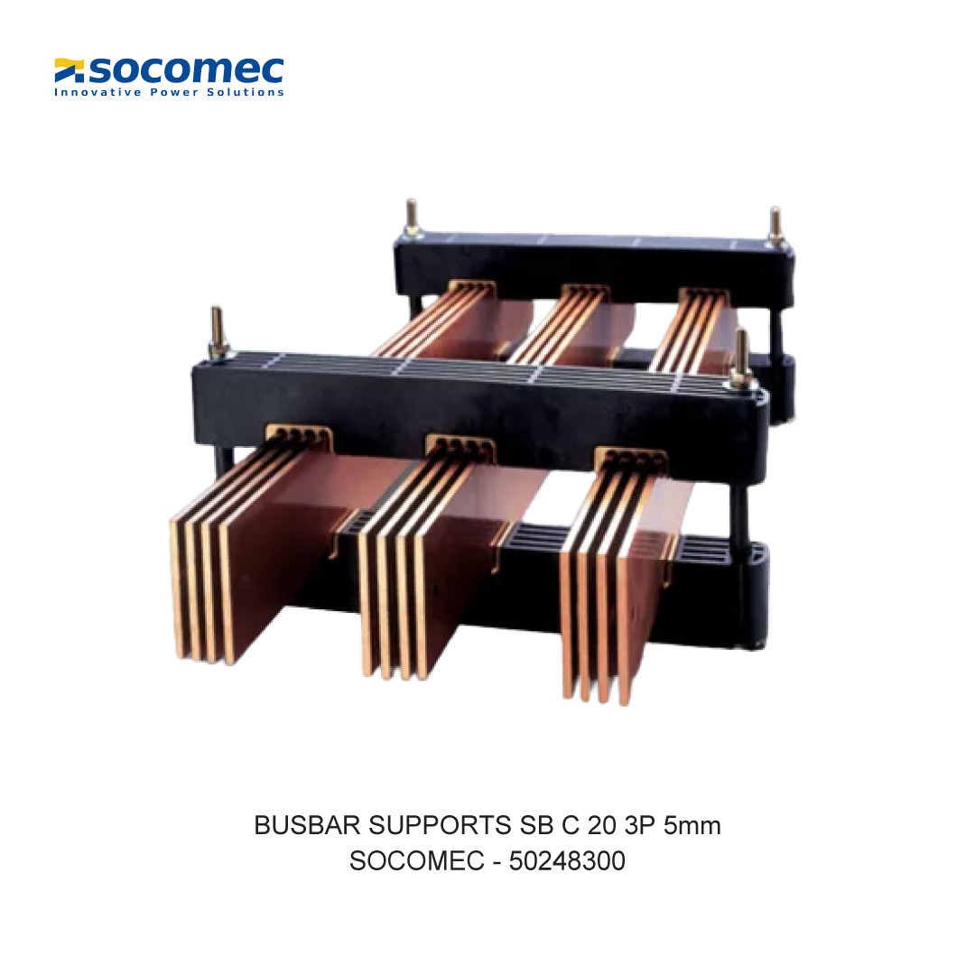 BUSBAR SUPPORTS SB C 20 3P 5mm
