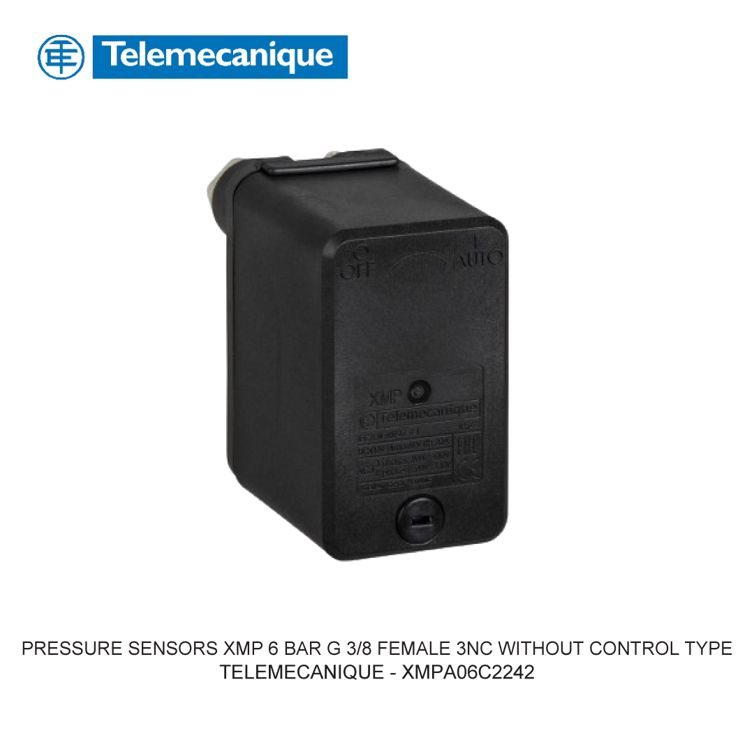 PRESSURE SENSORS XMP 6 BAR G 3/8 FEMALE 3NC WITHOUT CONTROL TYPE