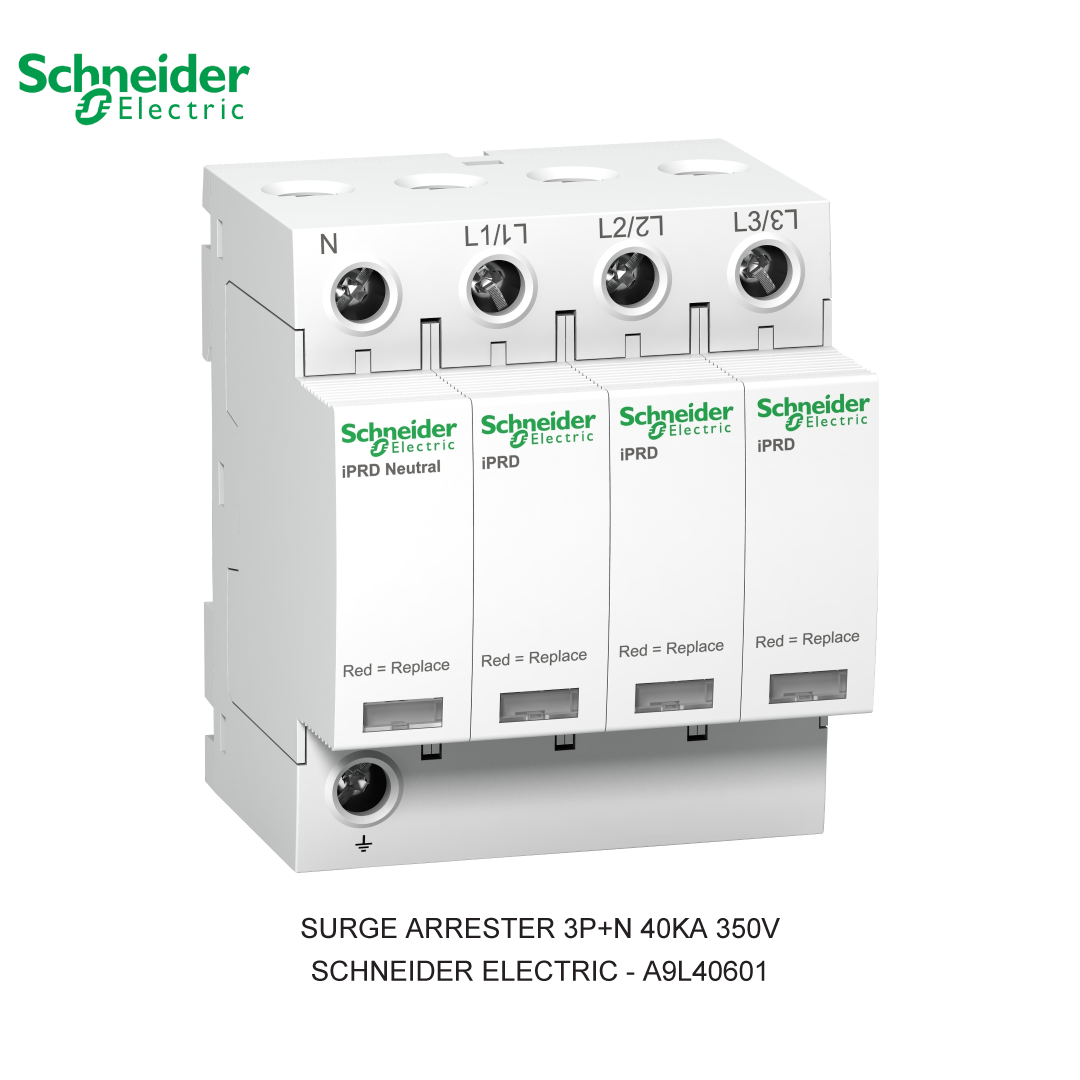 SURGE ARRESTER 3P+N 40KA 350V