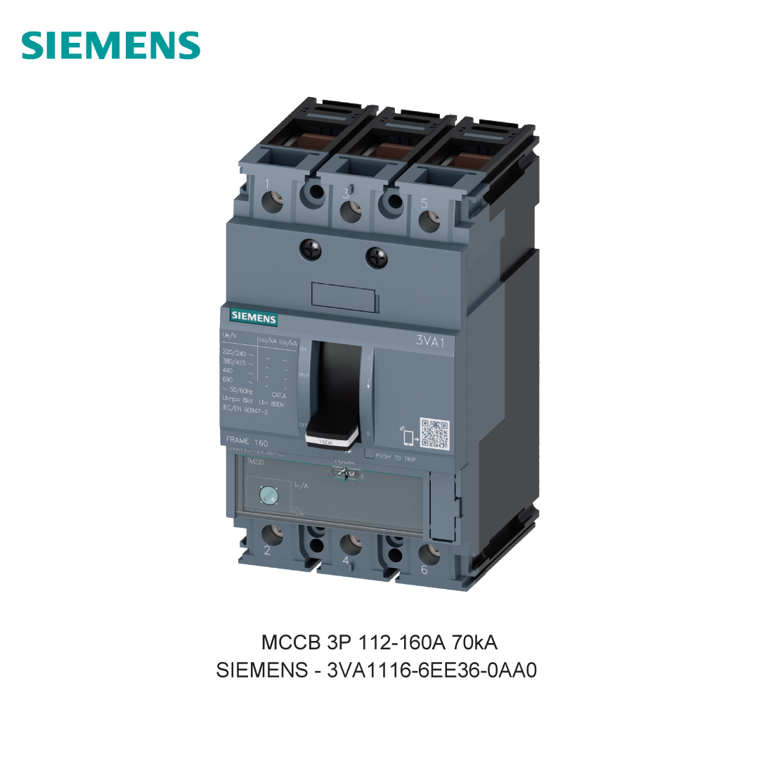 MCCB 3P 112-160A 70kA