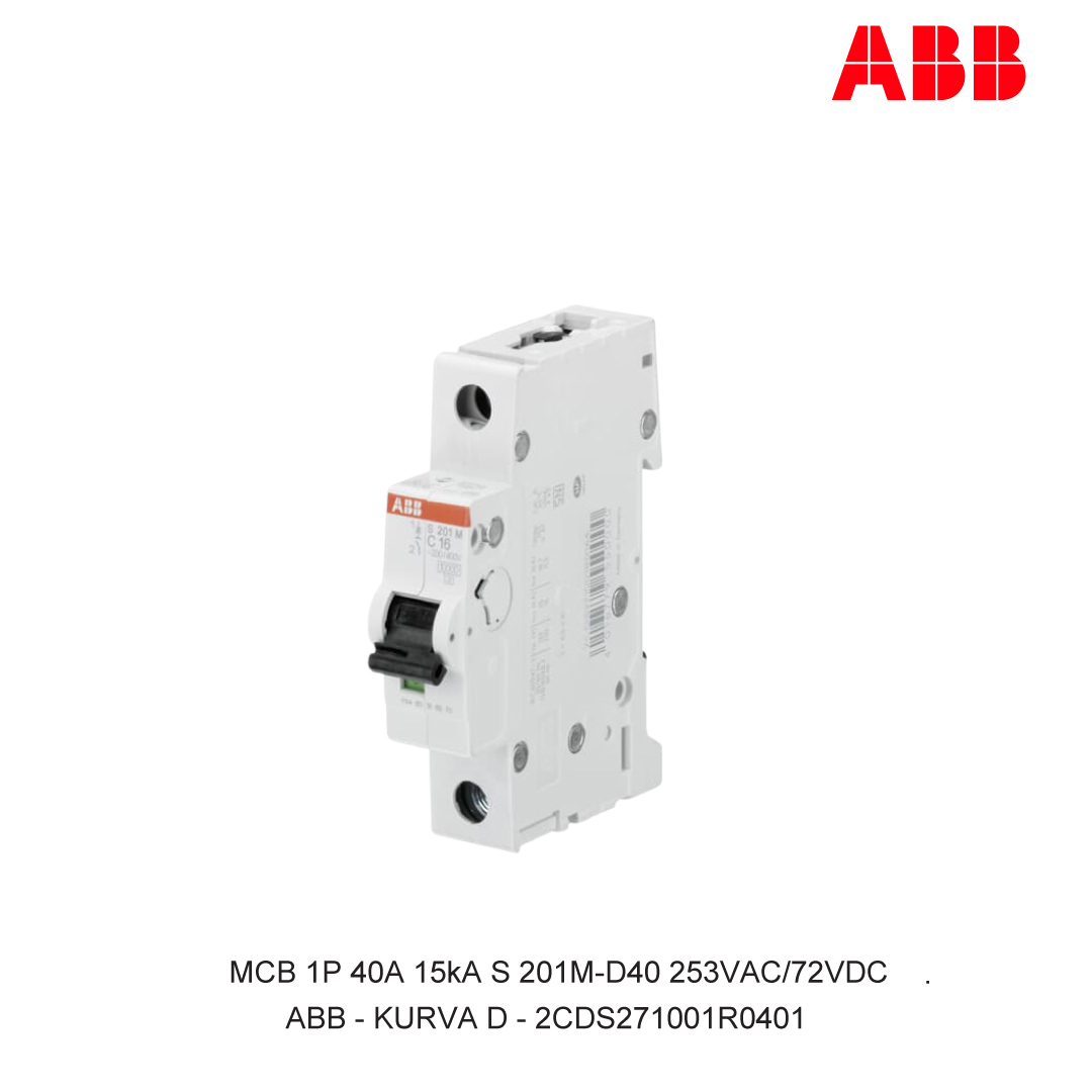 MCB 1P 4A 15kA CURVA D