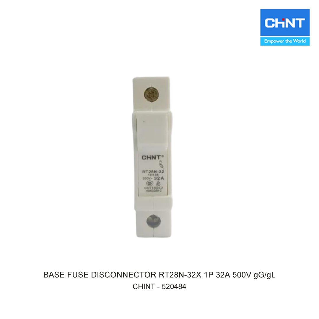 BASE FUSE DISCONNECTOR RT28N-32X 1P 32A 500V gG/gL