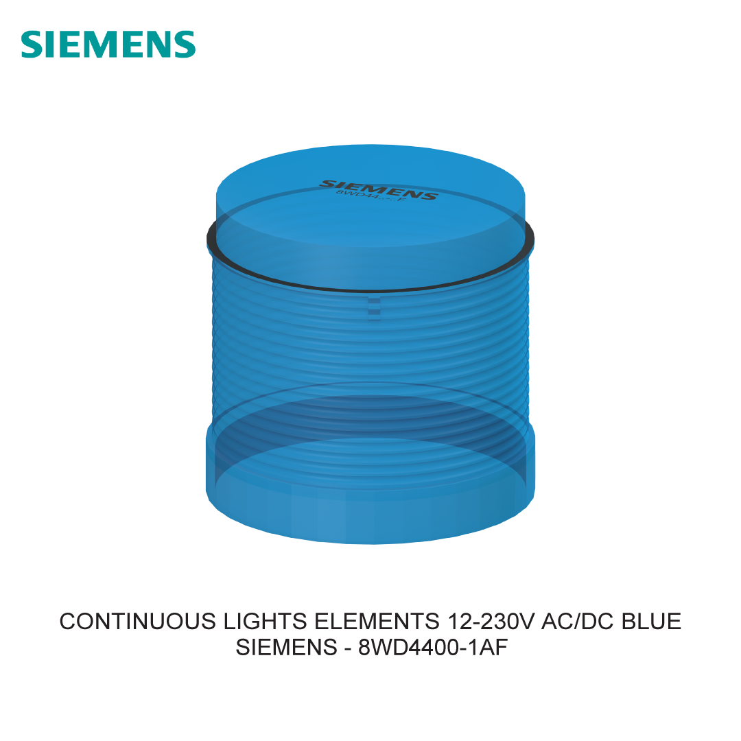 CONTINUOUS LIGHTS ELEMENTS 12-230V AC/DC BLUE