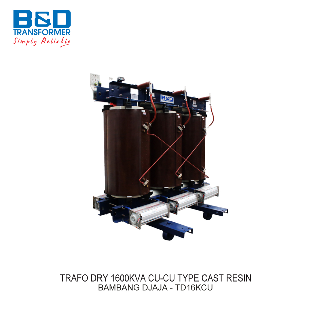 TRAFO DRY 1600KVA CU-CU TYPE CAST RESIN B&D