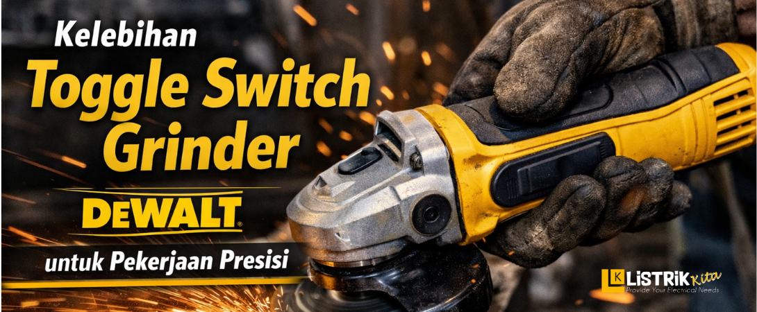 Kelebihan Toggle Switch Grinder Dewalt untuk Pekerjaan Presisi