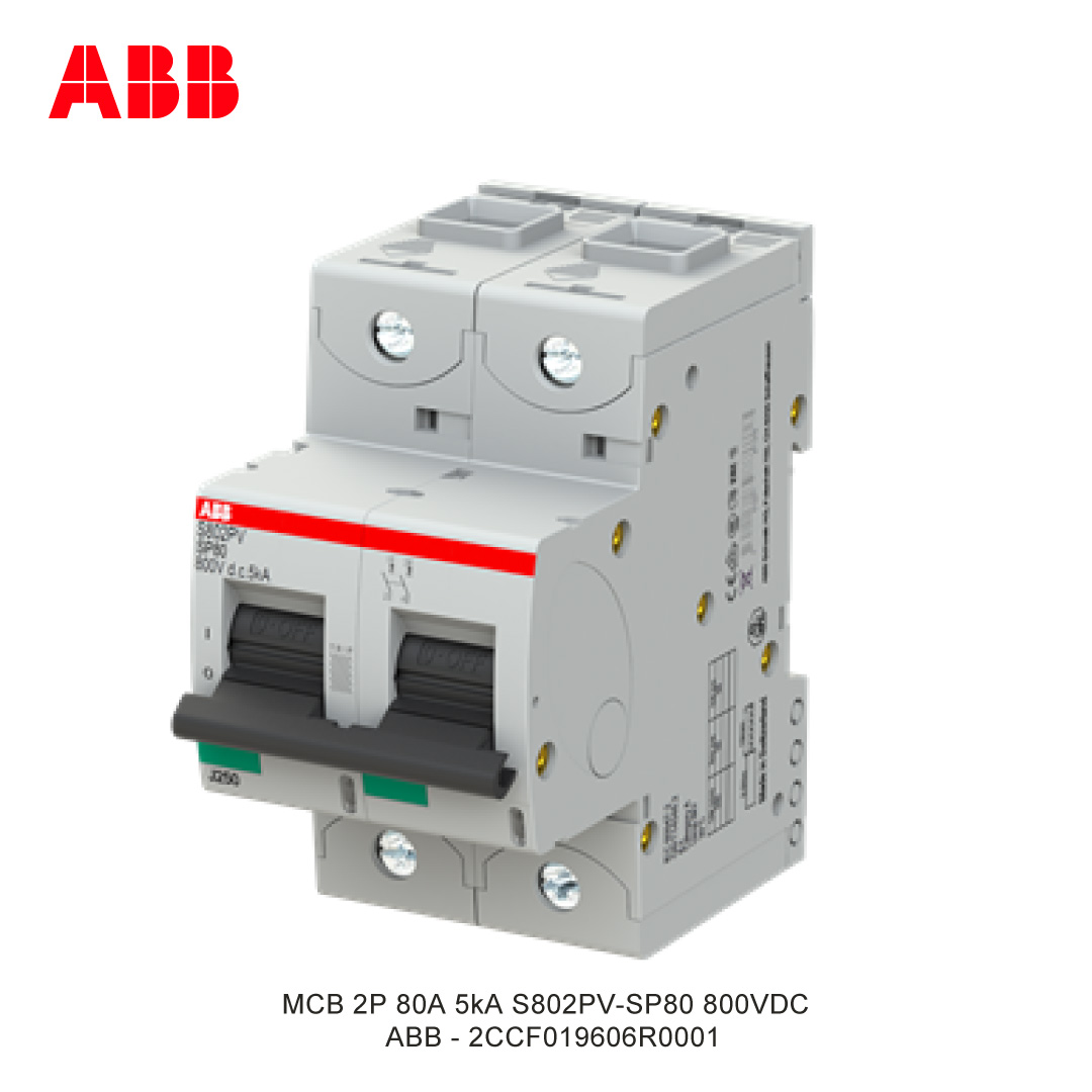 MCB 2P 80A 5kA