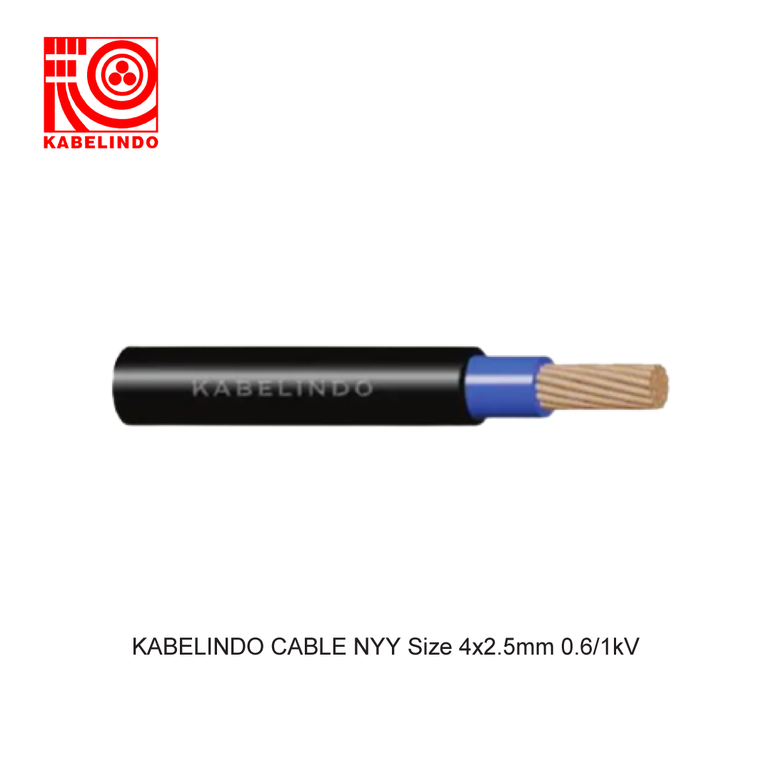 KABELINDO KABEL NYY Size 4x2.5mm 0.6/1kV