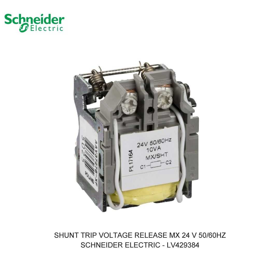 SHUNT TRIP VOLTAGE RELEASE MX 24V 50/60HZ