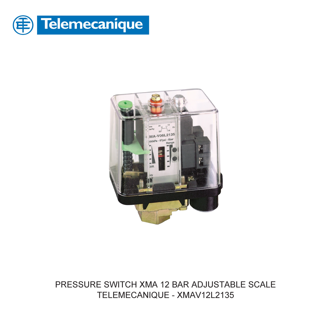 PRESSURE SWITCH XMA 12 BAR ADJUSTABLE SCALE