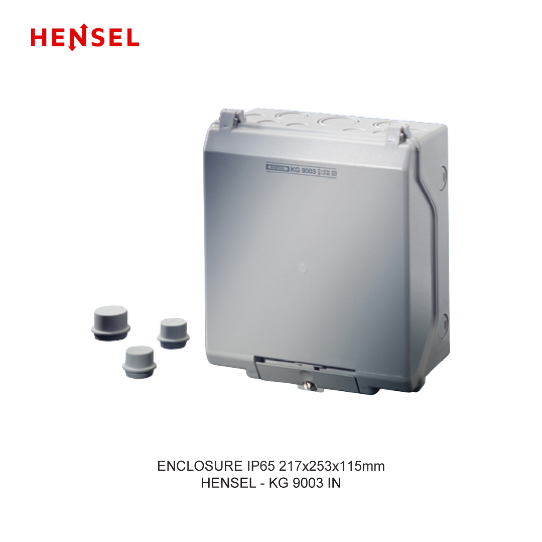 ENCLOSURE IP65 217x253x115mm