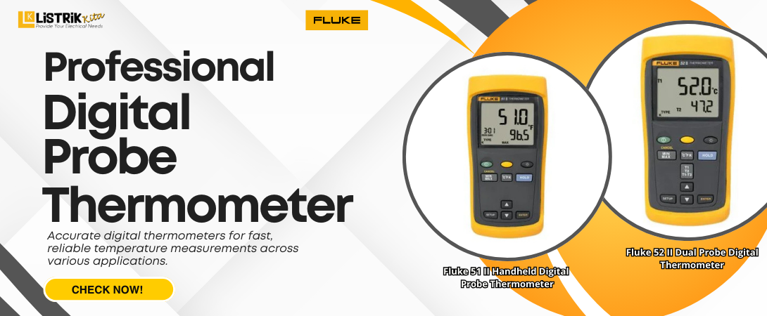 Fluke Digital Probe Thermometer: Accuracy & Reliability