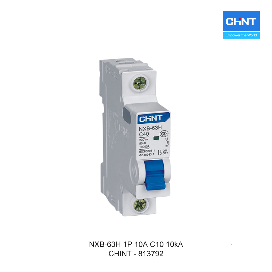 MCB NXB-63H 1P 10A C10 10kA