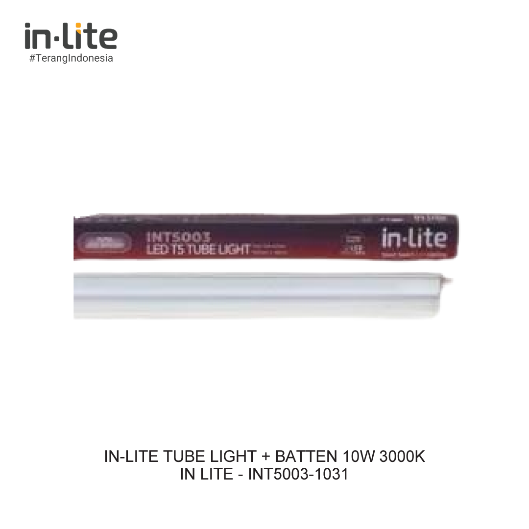 IN-LITE TUBE LIGHT + BATTEN 10W 3000K