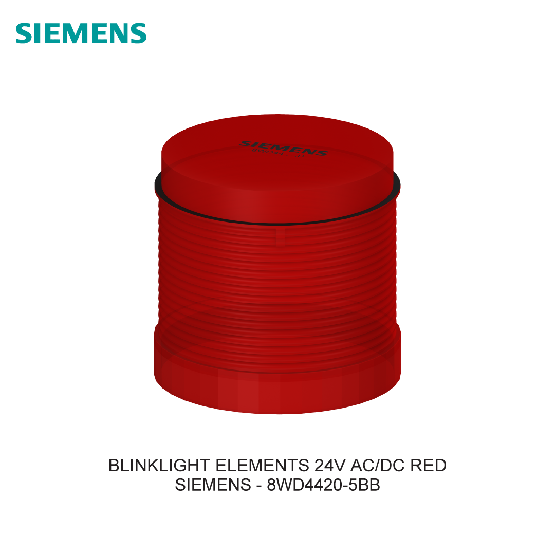 BLINKLIGHT ELEMENTS 24V AC/DC RED