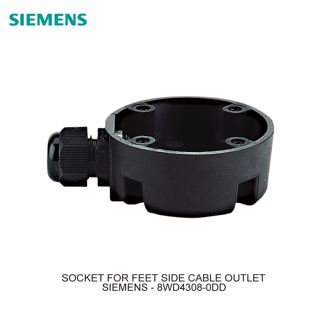 SOCKET FOR FEET SIDE CABLE OUTLET