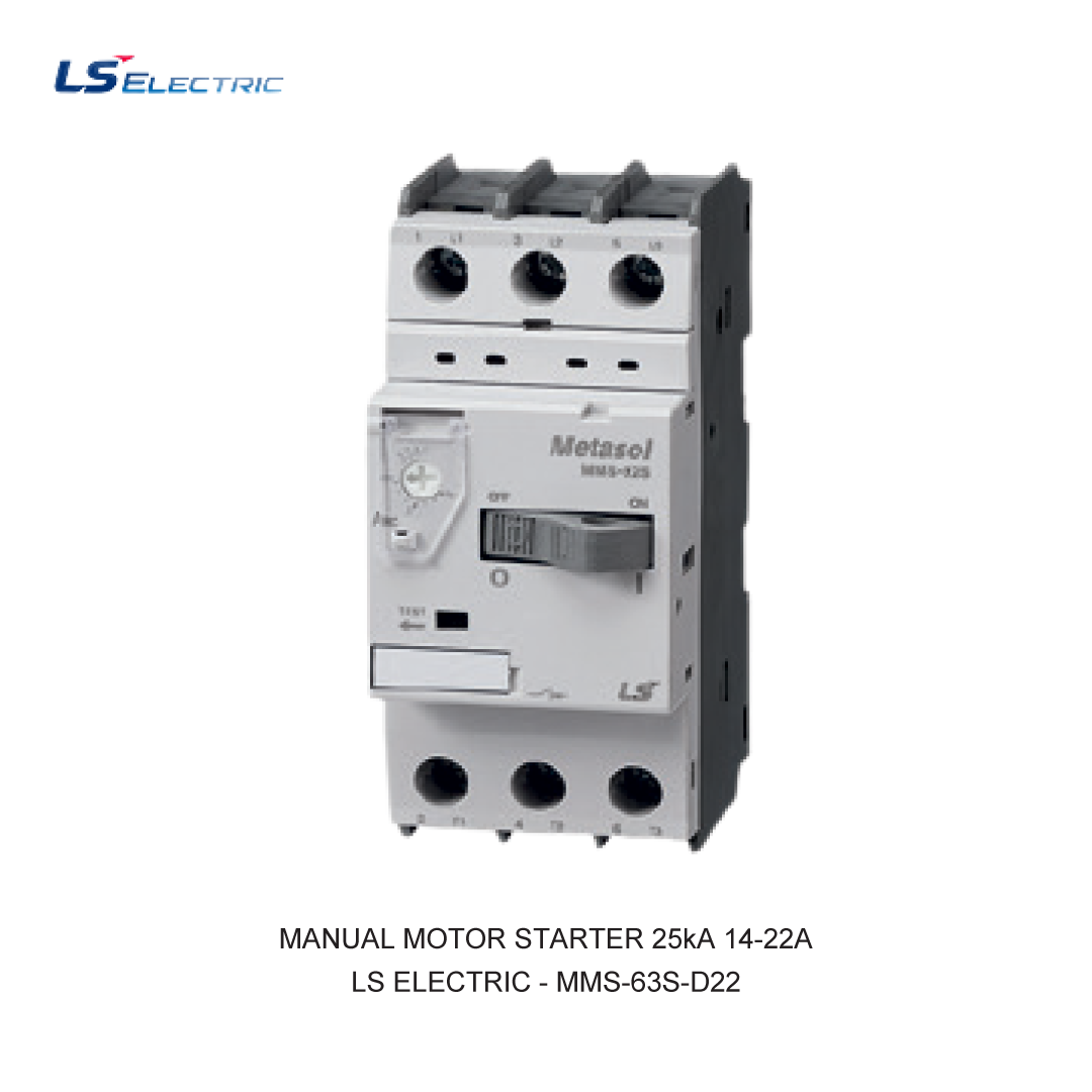 MANUAL MOTOR STARTER 25kA 14-22A