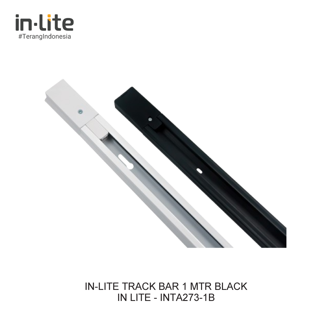 IN-LITE TRACK BAR 1 MTR BLACK