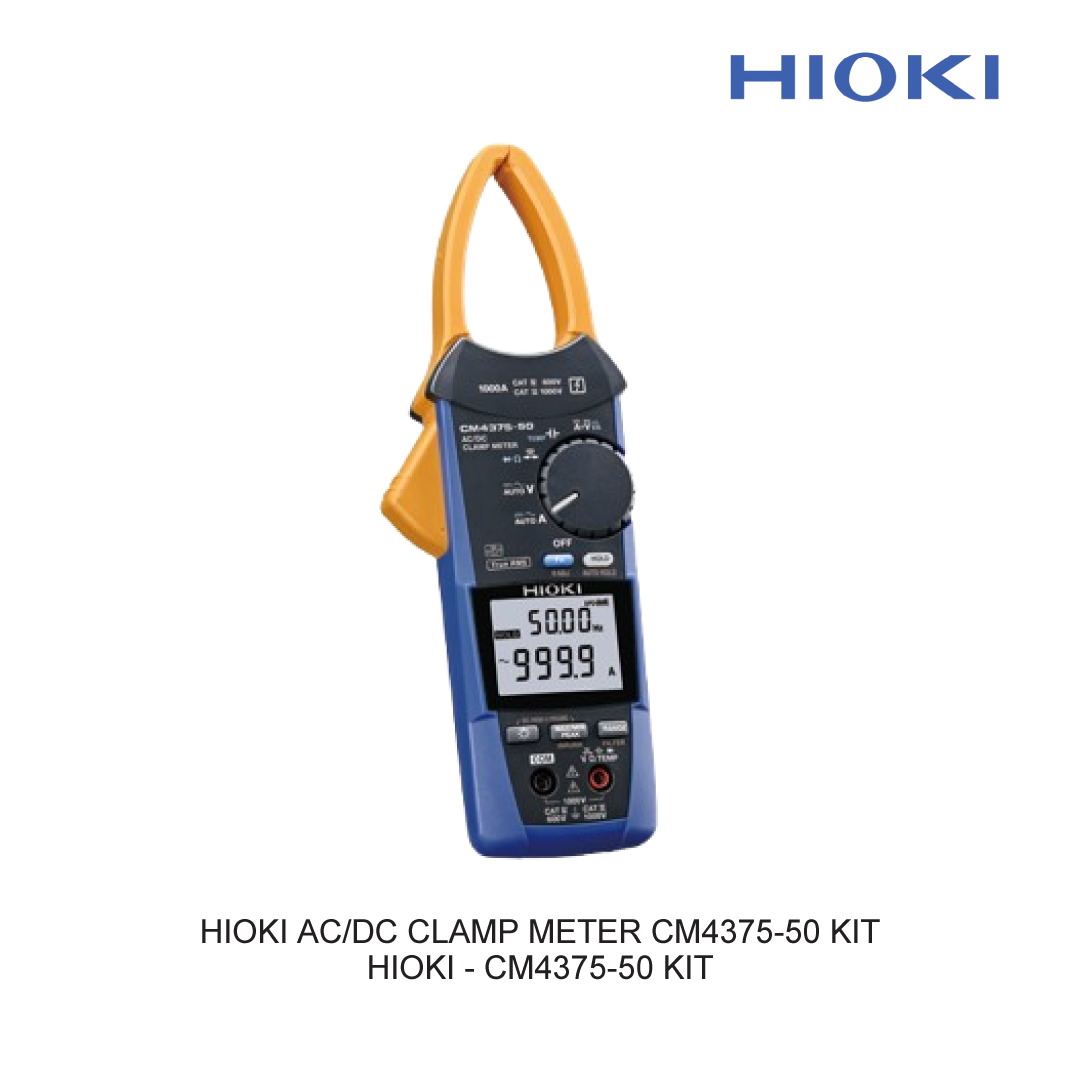 HIOKI AC/DC CLAMP METER CM4375-50 KIT