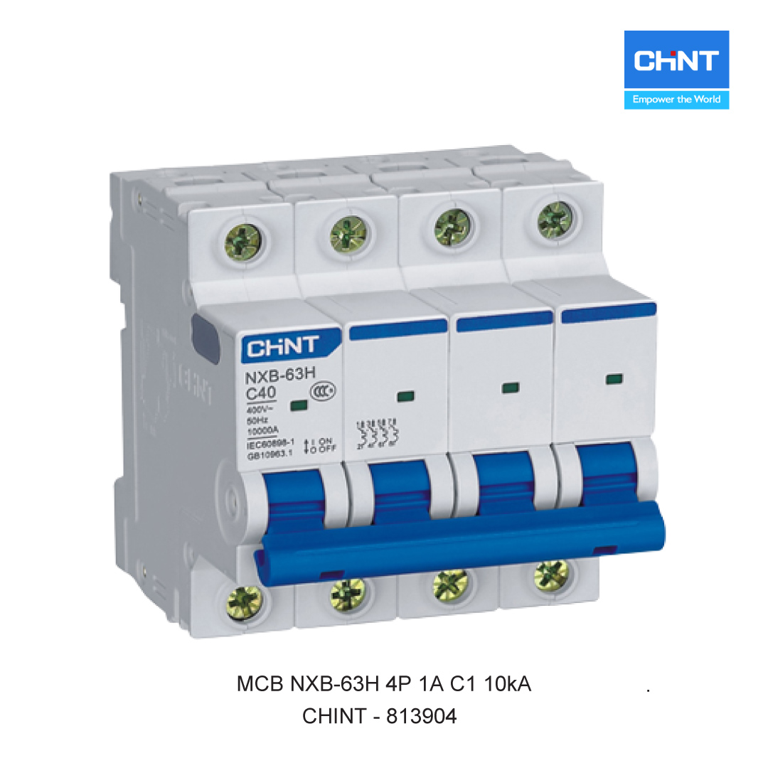 MCB NXB-63H 4P 1A C1 10kA