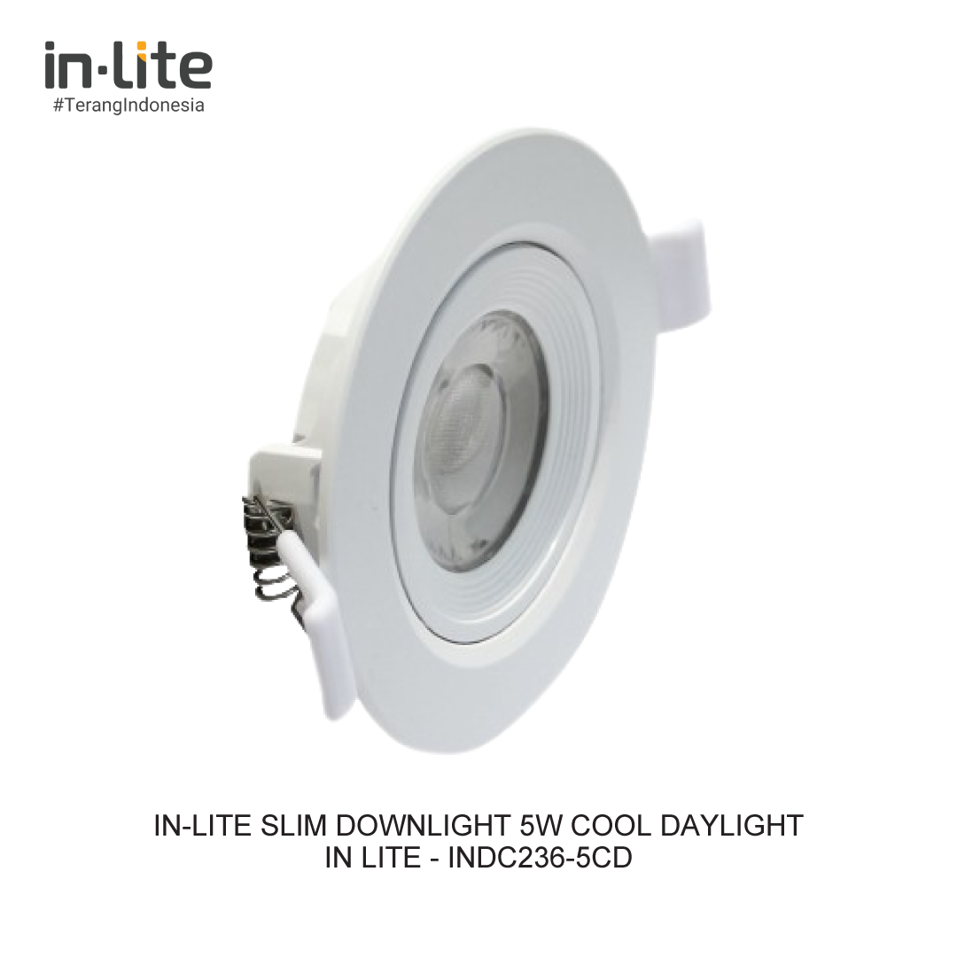 IN-LITE DOWNLIGHT 5W PUTIH
