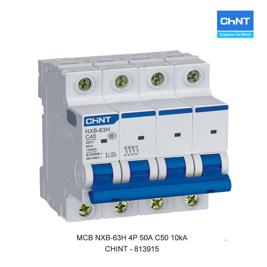 MCB NXB-63H 4P 50A C50 10kA