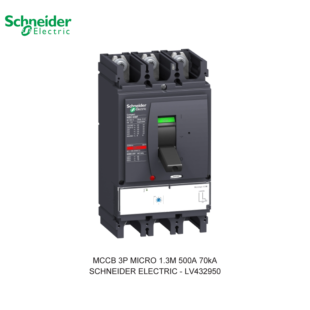 MCCB 3P MICRO 1.3M 500A 70KA