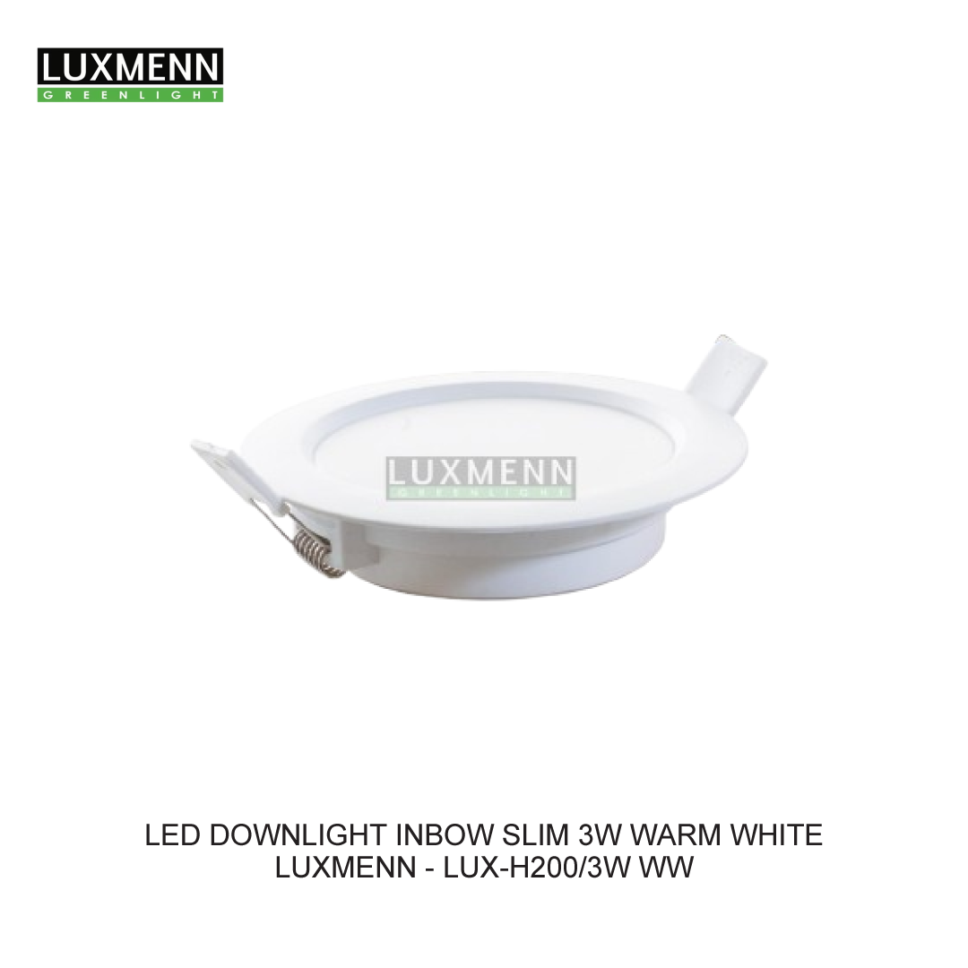 LED DOWNLIGHT INBOW SLIM 3W WARM WHITE