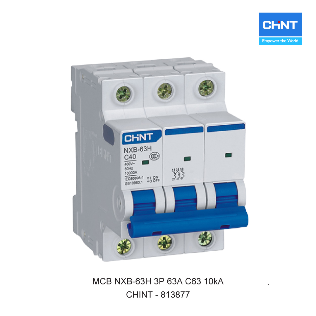 MCB NXB-63H 3P 63A C63 10kA