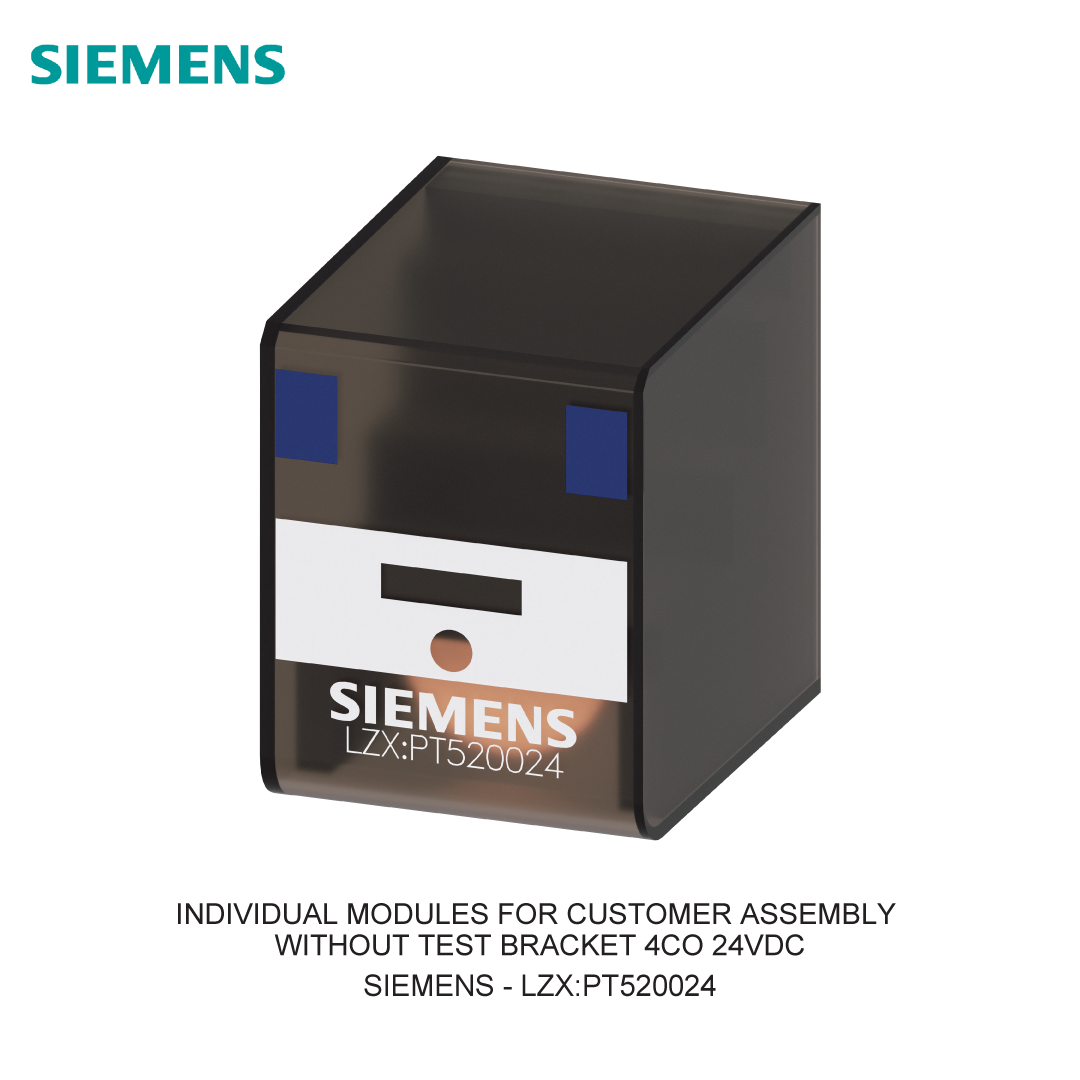 INDIVIDUAL MODULES FOR CUSTOMER ASSEMBLY WITHOUT TEST BRACKET 4CO 24VDC