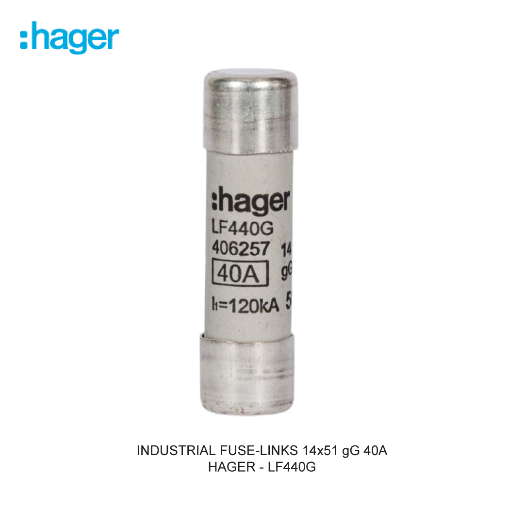 HAGER INDUSTRIAL FUSE-LINKS 14x51 gG 40A