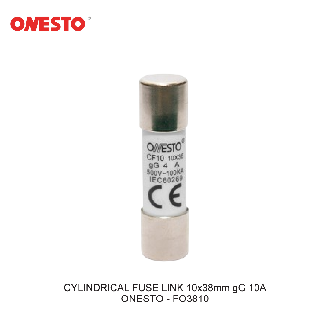 CYLINDRICAL FUSE LINK 10x38mm gG 10A