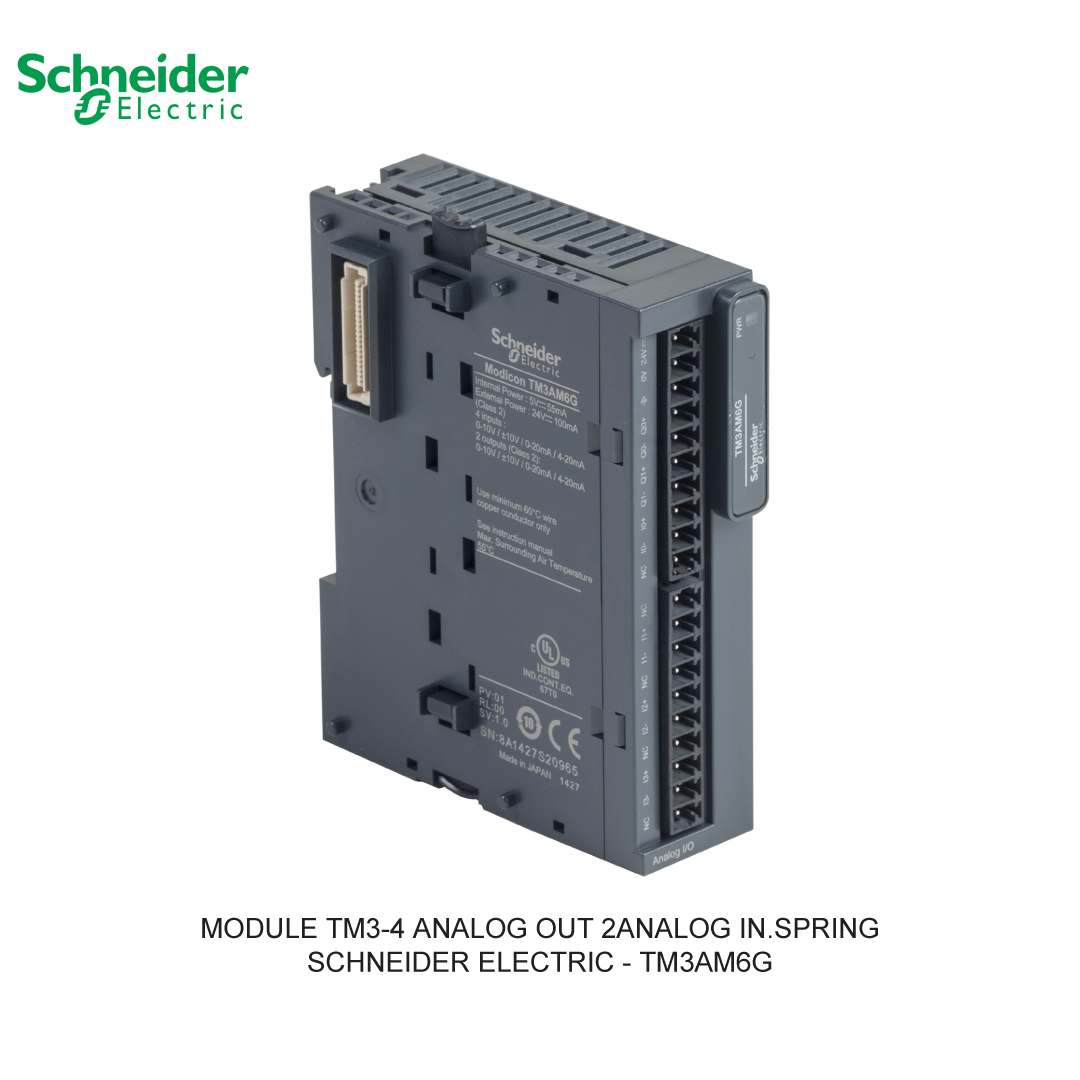 MODULE TM3-4 ANALOG OUT 2ANALOG IN.SPRIN