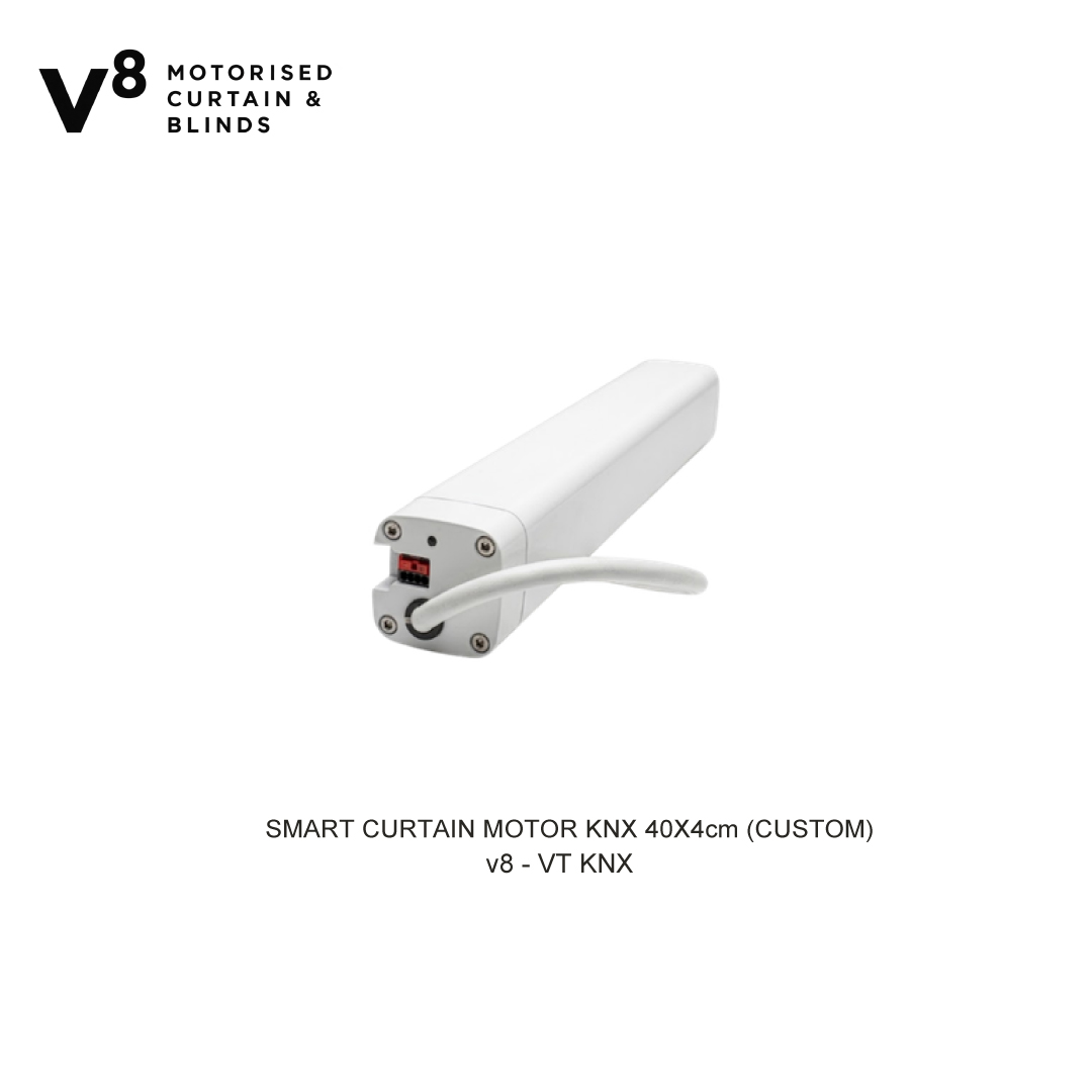 SMART CURTAIN MOTOR KNX 40x4cm (custom)