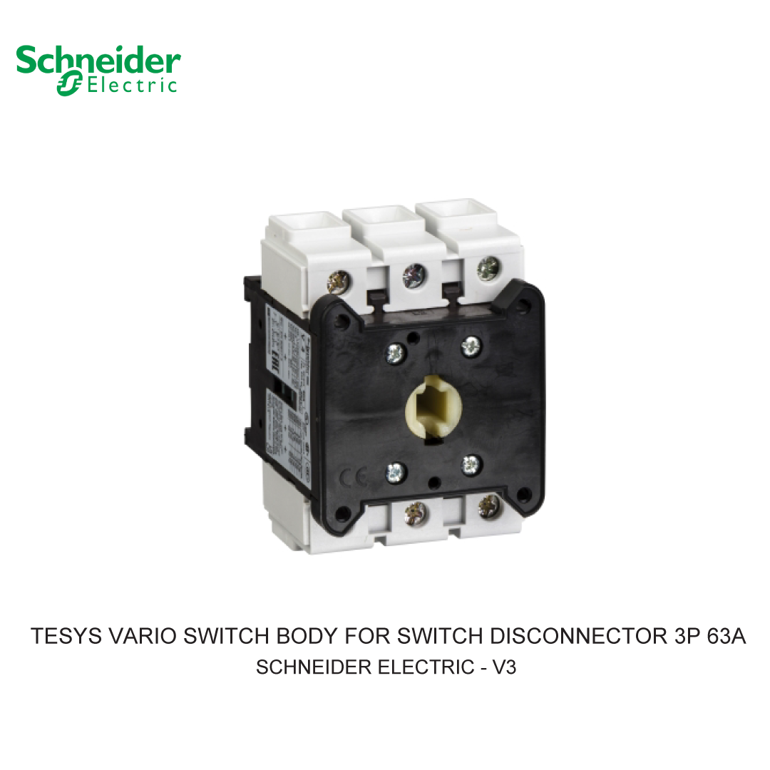TESYS VARIO SWITCH BODY FOR SWITCH DISCONNECTOR 3P 63A