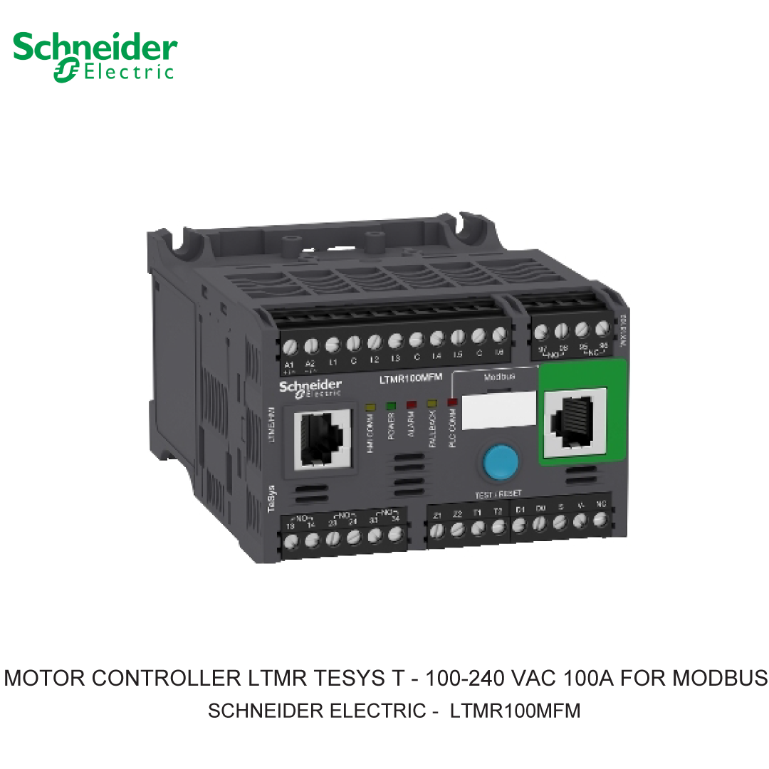 MOTOR CONTROLLER LTMR TESYS T - 100-240 VAC 100A FOR MODBUS
