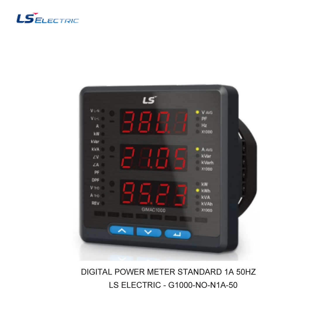 DIGITAL POWER METER STANDARD 1A 50HZ